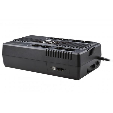 PowerWalker VI 600 MS gruppo di continuit [UPS] A linea interattiva 0,6 kVA 360 W 8 presa[e] AC (PowerWalker VI 600 MS - UPS - 360 Watt)