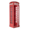 Libreria cabina telefonica Inglese, Mobile londinese con vetri laterali