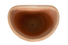 Biscottini Biscottini Vaso Parete Conca Terracotta Artigianale Toscana Antigeliva 50x34x45