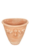 Biscottini Conca da parete in Terracotta 100% Made in Italy interamente Lavorata a Mano