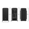 BE QUIET! CASE ATX SILENT BASE 802 WINDOW BLACK, 2.5/3.5 HDD DRIVE, I/O AUDIO, 9 SLOT ESPANSIONE, 2X