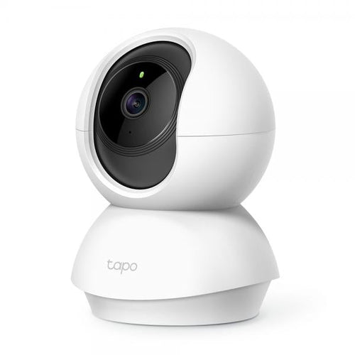 TP-LINK Telecamera Wi-Fi da interno Pan/Tilt 360- 1080p- Smart Det & contr.- Sound Alarm- Rem Contr- microSD- (IP65)- Night Vis