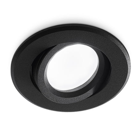 Faretto incasso Gea Led ORIM R GFA132 LED spot orientabile alluminio nero cartongesso GU10