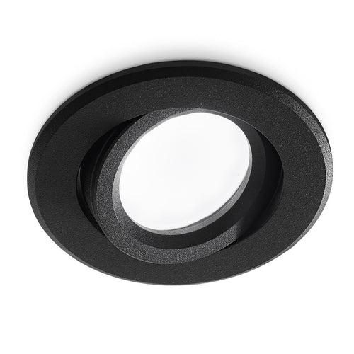 Faretto incasso Gea Led ORIM R GFA132 LED spot orientabile alluminio nero cartongesso GU10