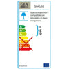 Faretto incasso Gea Led ORIM R GFA132 LED spot orientabile alluminio nero cartongesso GU10
