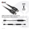 CLUB3D CAVO USB TYPE C 3.2 GEN 2 M-M 5M/15FT SUPPORTS UP TO 10Gbps/8K 60Hz/60Watt