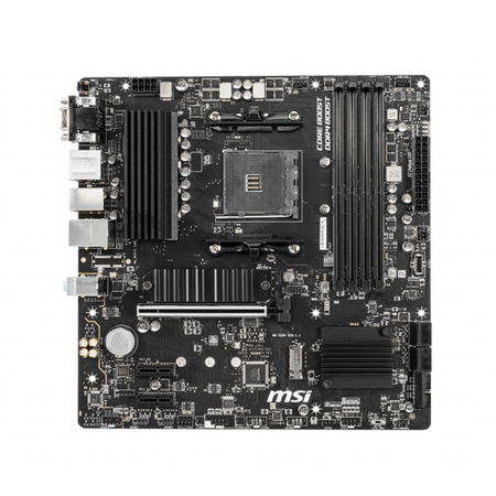 MSI MB AMD B550M PRO-VDH, B550 ,AM4,4DDR4,1PCI-EX16, 2PCI-EX1, 2M.2, 4SATA3,7USB3.2 GEN1, 6USB