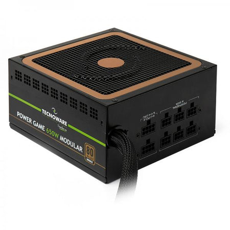 Alimentatore Tecnoware Powergame - 650W Output - PSU - ATX - PFC Attivo - Modulare - 80 Plus Bronze