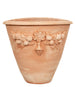 Biscottini Conca da parete in Terracotta 100% Made in Italy interamente Lavorata a Mano
