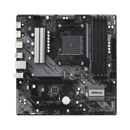 Asrock Mb Am4 B550m Phantom Gaming 4 4xddr4 4xsata M.2 Raid Hdmi/dp