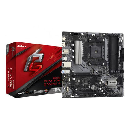 Asrock Mb Am4 B550m Phantom Gaming 4 4xddr4 4xsata M.2 Raid Hdmi/dp
