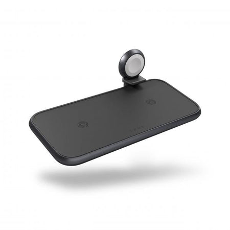 ZENS ZEDC14B/00 Caricabatterie per dispositivi mobili Cuffie, Smartphone, Orologio intelligente Nero USB Carica wireless Ricarica rapida Interno (Zens Aluminium Series Dual + Watch [wi)