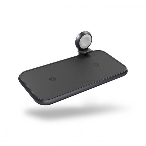 ZENS ZEDC14B/00 Caricabatterie per dispositivi mobili Cuffie, Smartphone, Orologio intelligente Nero USB Carica wireless Ricarica rapida Interno (Zens Aluminium Series Dual + Watch [wi)