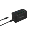 LogiLink UA0370 replicatore di porte e docking station per laptop Cablato USB 3.2 Gen 1 [3.1 Gen 1] Type-C Nero (UA0370)