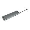 LogiLink UA0373 replicatore di porte e docking station per laptop Cablato USB 3.2 Gen 1 [3.1 Gen 1] Type-C Alluminio (UA0373)