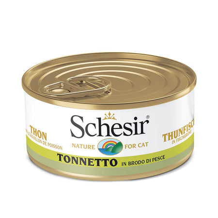 Schesir Tonnetto in Brodo Scatoletta per Gatti Adulti 85gr