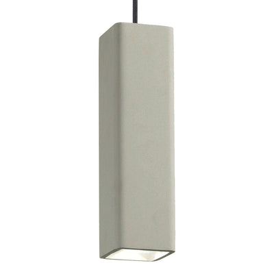 Lampadario vintage Ideal Lux OAK 150673 GU10 LED cemento sospensione