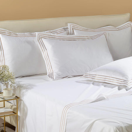 Lenzuola Melodie ! Caleffi: Raso di Cotone, Lusso e Armonia per il Tuo Letto