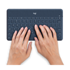 Logitech 920-010052 tastiera per dispositivo mobile QWERTY Nordic Bluetooth Arancione (Logitech Keys-To-Go - tastatur - QWERT)