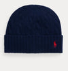 Berretto in misto lana merino a trecce ! Ralph Lauren, Stile Inconfondibile
