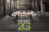 MOBILI 2G - TAVOLO MASSELLO NODO APERTO 160X90 SP. 6 cm  FISSO (800)