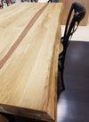 MOBILI 2G - TAVOLO MASSELLO NODO APERTO 160X90 SP. 6 cm  FISSO (800)