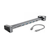 Hama 00200103 replicatore di porte e docking station per laptop USB 3.2 Gen 1 [3.1 Gen 1] Type-C Grigio (Hama 9in1-USB-C-Docking-Station fr 4)