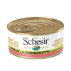 Schesir Pollo con Gamberetti in Brodo Scatoletta per Gatti Adulti 85gr