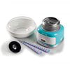 ARIETE COTTON CANDY CELESTE (PARTY TIME) (2973/01) - MACCHINA PER ZUCCHERO FILATO - DESIGN VINTAGE - 450W
