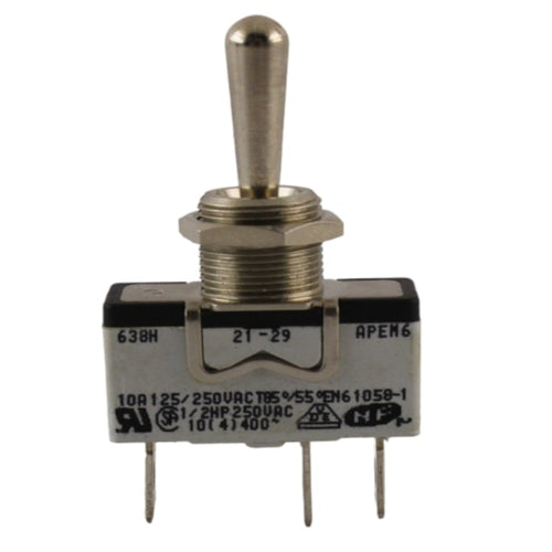 Interruttore a levetta On-Off-(On) 10A/250VAC Apem