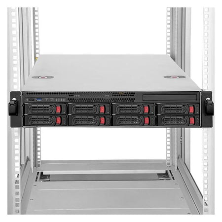 Silverstone RMS03-26 Kit di guide per scaffale (SilverStone RMS03-26 - skydeskinnes?t)