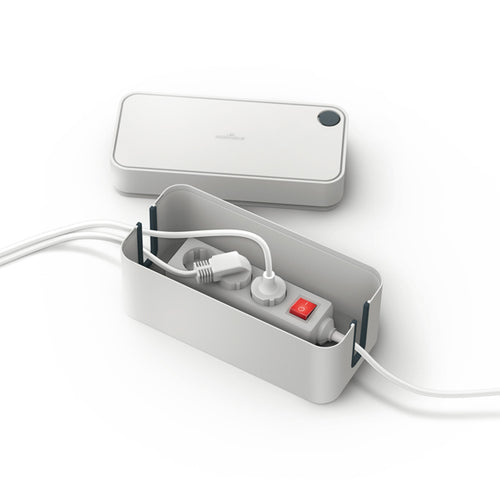 Box Contenitore Cavi E Una Presa Multipla A 3 Entrate - Cavoline Box Durable