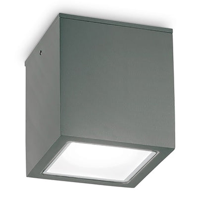 Plafoniera esterno moderna Ideal Lux TECHO BIG GU10 LED alluminio lampada soffitto