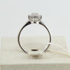 Anello donna Mirco Visconti in oro bianco con rosetta di diamanti