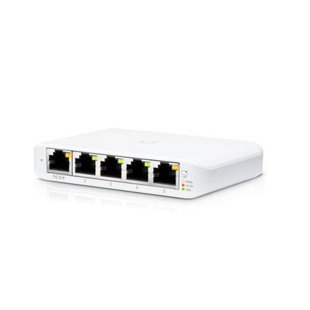 Ubiquiti Networks UniFi Switch Flex Mini (3-pack) Gestito Gigabit Ethernet (10/100/1000) Supporto Power over Ethernet (PoE) Bianco