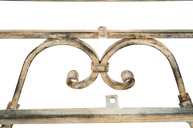 Biscottini Biscottini Base Tavolo Ferro Battuto Artigianale Anticata 130x70x75 Piani