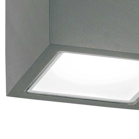 Plafoniera esterno moderna Ideal Lux TECHO GU10 LED alluminio lampada soffitto