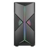Case SPACIRC XO - Gaming Middle Tower- 2x12cm ARGB fan- USB3