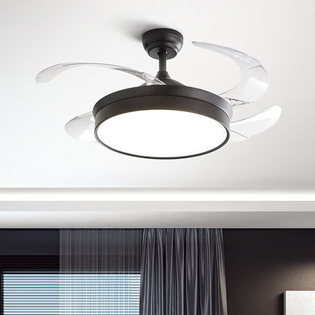 Ventilatore soffitto Perenz OPEN 7167 N CT LED lampada soffitto