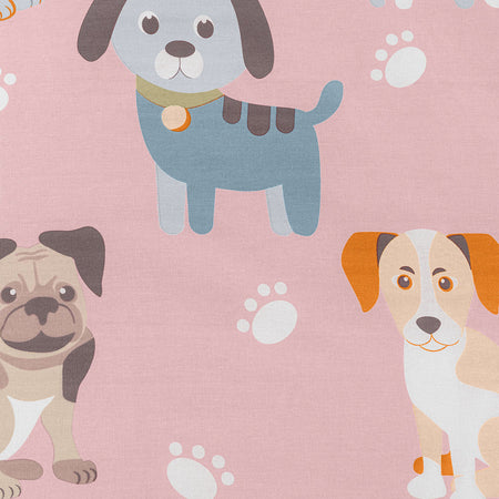 Copripiumino Cuccioli ! Caleffi Kids: Completo in Cotone Morbido, Allegria e Sogni Tranquilli