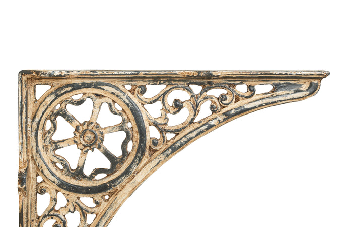 Biscottini Mensola a muro in ghisa finitura anticata Molto solida robusta Offerta