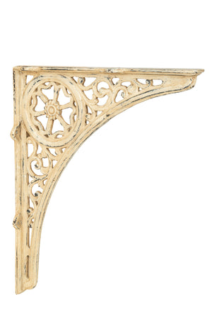 Biscottini Biscottini Mensola Muro Reggimensola Ghisa Finitura Anticata 60x8x50 Decorativa