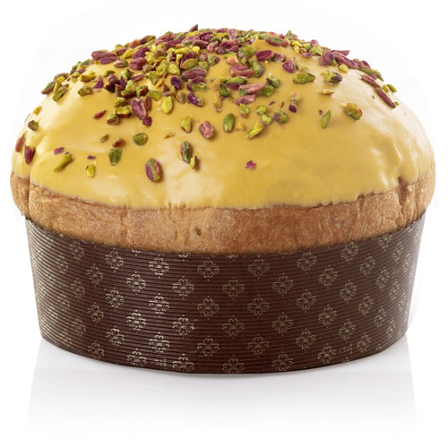 8x1Kg Al Pistacchio - Panettone artigianale (Prodotto in Sicilia)- Pack Risparmio