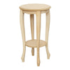MOBILI 2G - Porta vaso Legno massello grezzo 38x38x70