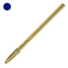 Bic, Penna Cristal Shine fusto Oro Blu