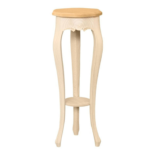 MOBILI 2G - Porta vaso Legno massello grezzo 28x28x75