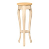 MOBILI 2G - Porta vaso Legno massello grezzo 28x28x75