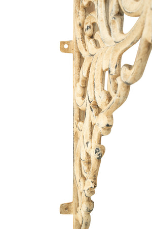 Biscottini Mensola a Muro Biscottini in Ghisa Anticata Robustissima 59x8x45 Stile Vintage