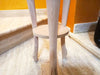 MOBILI 2G - Porta vaso Legno massello grezzo 28x28x75