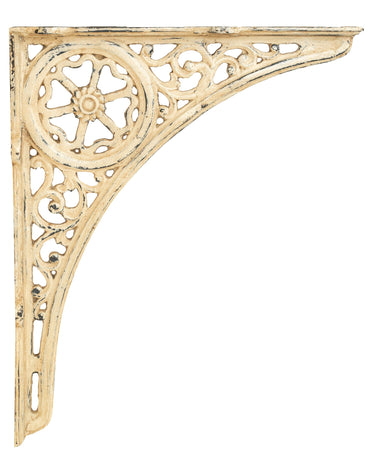 Biscottini Biscottini Mensola Muro Reggimensola Ghisa Finitura Anticata 60x8x50 Decorativa